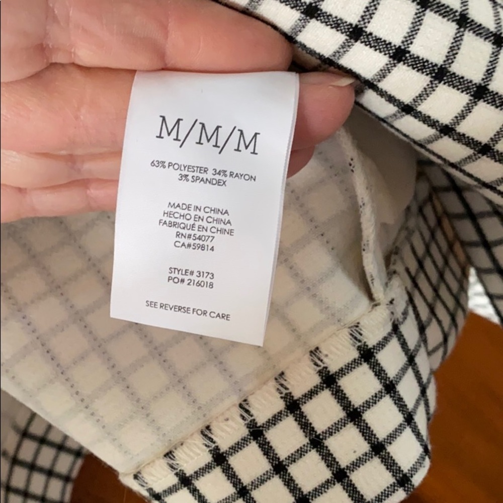 cabi Windowpane Jacket/Blazer #3173​ -Medium - Picture 4 of 5